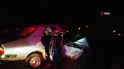  Adıyaman’da iki otomobil çarpıştı: 1 ölü, 1 yaralı