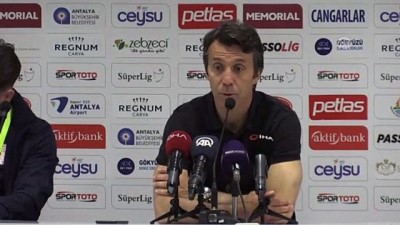 Antalyaspor-Aytemiz Alanyaspor maçının ardından - ANTALYA