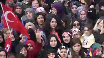 miting alani -  Cumhurbaşkanı aldığı köfte sözüne karşılık Tekirdağ’a eli boş gelmedi Videosu