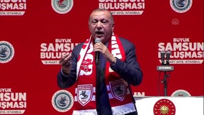 Cumhurbaşkanı Erdoğan, 'Biz, kurduğu devletlerin geçmişi 2 bin 200 yılı aşan büyük bir milletiz' - İSTANBUL