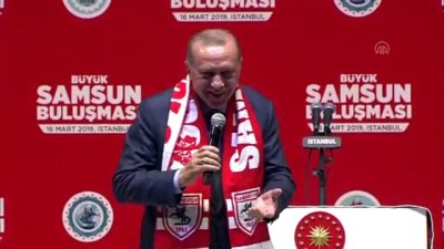 Cumhurbaşkanı Erdoğan, 'Bizim milletimizle dertleşmemize, buluşmamıza tepki gösteriyorlar' - İSTANBUL