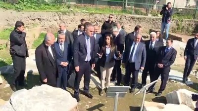 eziler - Kültür ve Turizm Bakanı Ersoy, İznik'te restorasyonu devam tarihi yapıları inceledi - BURSA  Videosu