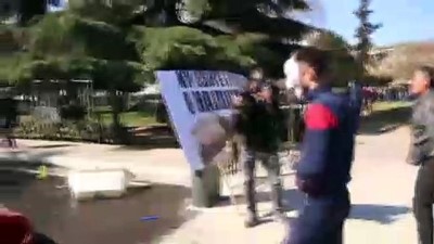 gecici hukumet - Tiran'da hükümet karşıtı protesto (2) - ARNAVUTLUK Videosu