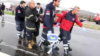 hastane - Trafik kazası: 6 yaralı (2) - GAZİANTEP Videosu