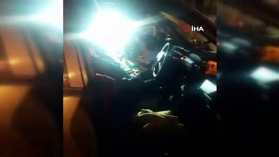 hastane -  Alkollü sürücü kaza yaptığı otomobilde sıkıştı Videosu