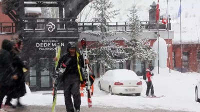 karayollari -  Erzurum'da Mart kapıdan baktırdı Videosu