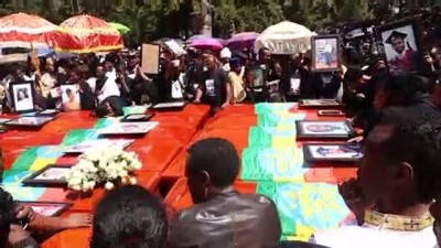 Etiyopya'daki uçak kazasında ölenler için cenaze töreni - ADDİS ABABA 