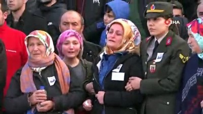 cenaze araci -  Gümüşhaneli Şehit Taşkın Temel'in cenazesi uçakla Trabzon'a getirildi Videosu