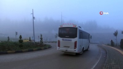 karayollari -  Kilis’te yoğun sis etkili oldu  Videosu