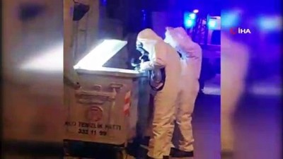 hastane -  Bidon içerisinde konteynere atılan kimyasal madde AFAD ekiplerini harekete geçirdi  Videosu