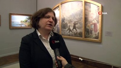 degerli tablo -  Çanakkale Zaferi’ni yaşatan iki önemli eser Resim Müzesi’nde sergileniyor  Videosu