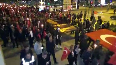 muhabbet -  - Kırıkkale’de mehter eşliğinde binlerce kişi yürüdü Videosu
