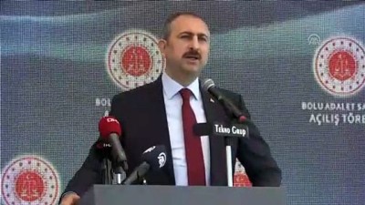 Adalet Bakanı Gül: 'İslam karşıtlığı, Türk karşıtlığı, Türkiye karşıtlığı bu dünyada hiç kimseye fayda sağlamaz' - BOLU 