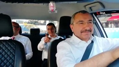 trafik sorunu -  AK Parti Ataşehir Belediye Başkan Adayı taksi şoförü oldu  Videosu