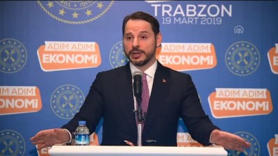 referandum - Albayrak: 'Yeni ekonomi programında neyi öngördüysek ondan da iyi bir süreçle adım adım Türkiye yoluna ilerliyor' - TRABZON  Videosu