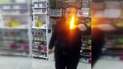 urus -  Bakkal cipsi ateşe verdi: “Vallahi istemeyerek satıyorum”  Videosu