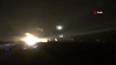  - İran’da Yolcu Uçağı Alev Aldı