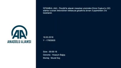 kahvehane - Pendik'te 'alacak' cinayeti - İSTANBUL  Videosu