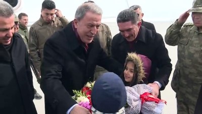 Akar ve komutanlar Ağrı'da 