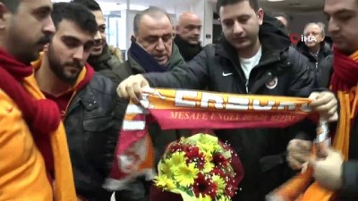 tezahur - Galatasaray kafilesi Erzurum’da Videosu