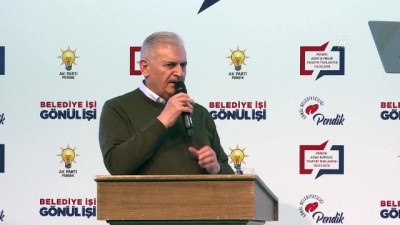 Yıldırım, Pendik'te aday tanıtım toplantısına katıldı (2) - İSTANBUL