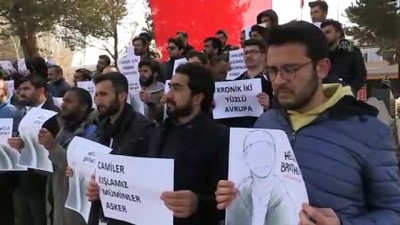 teror saldirisi - Atatürk Üniversitesi öğrencileri, Yeni Zelanda'daki terör saldırısını protesto etti - ERZURUM Videosu
