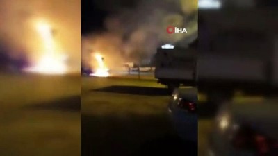 tir yangini -  Başkent’te tır yangını Videosu