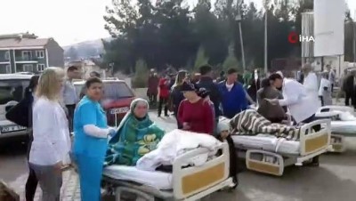 hastane -  Deprem sonrası Acıpayam Devlet Hastanesi'ndeki hastalar tahliye ediliyor  Videosu