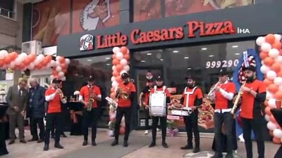promosyon -  Little Caesars, Samsun’daki ilk şubesini törenle açtı Videosu