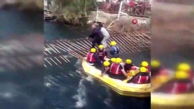 amator kamera -  Raftingde korku dolu anlar Videosu