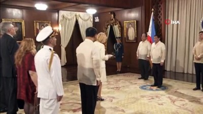 aski -  - Türkiye'nin Manila Büyükelçisi Sümer, Duterte’ye güven mektubunu sundu  Videosu
