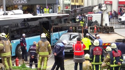 halk otobusu - Kazaya neden olan otobüs kaldırıldı - İSTANBUL  Videosu