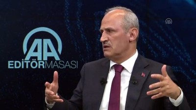 Bakan Turhan: 'Kanal İstanbul'da 2025'te deniz araçları geçmeye başlar ' - ANKARA 