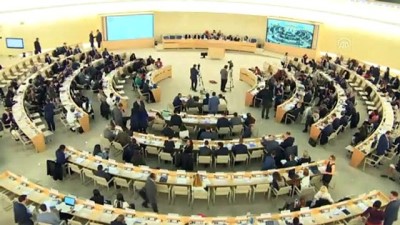 savas sucu - BM İnsan Hakları Konseyi İsrail aleyhindeki karar tasarısını kabul etti - CENEVRE  Videosu
