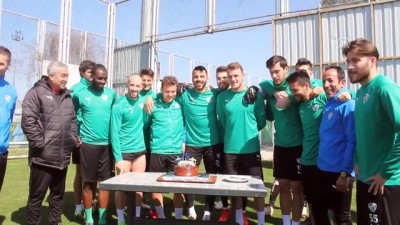 Bursaspor'da Aytemiz Alanyaspor maçı hazırlıkları - BURSA