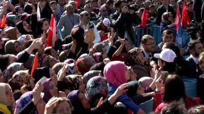 Cumhurbaşkanı Erdoğan: 'Hedef, 2023 yılına kadar Hızlı Tren hatlarını 29 ilimizle buluşturmaktır' - KONYA