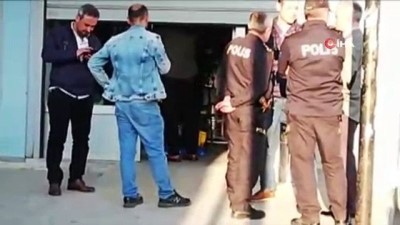  Eşini öldürdü, kendini iş yerine kilitledi