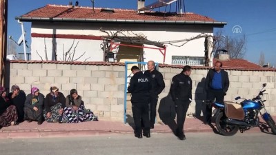 Eşini silahla öldürüp intihar girişiminde bulundu - KONYA 