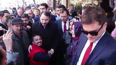 Hazine ve Maliye Bakanı Albayrak, Tekirdağ esnafını ziyaret etti