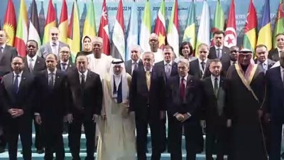 İslam İşbirliği Teşkilatı Acil İcra Komitesi Toplantısı - Aile fotoğrafı - İSTANBUL 