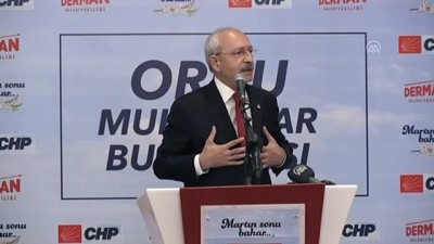 muhtarlik secimi - Kılıçdaroğlu: 'Türkiye Cumhuriyeti topraklarında yapılan ilk seçim 1800'lerde yapılan bir muhtarlık seçimidir' - ORDU  Videosu