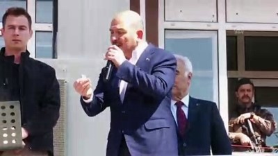 Soylu: 'Irak'ın kuzeyinde bir devlet kurmak istediler, Recep Tayyip Erdoğan ve Türkiye müsaade etmedi' - ANKARA 