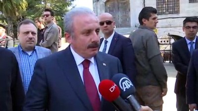 TBMM Başkanı Şentop gazetecilerin sorularını yanıtladı - İSTANBUL 