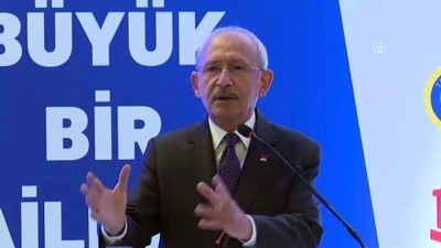 dera - Kılıçdaroğlu : 'Kayıt dışı çalışma bu ülkenin temel sorunlarından birisidir' - ANKARA  Videosu