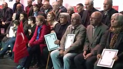 namuslu - Kılıçdaroğlu: 'Bay Kemal olmak için tapusuz vatandaşa tapu vermek lazım' - İSTANBUL  Videosu