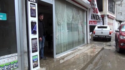 sel felaketi - Cizre'de etkili olan yağış - ŞIRNAK Videosu