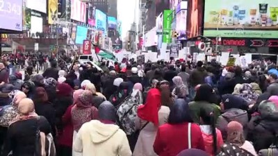 teror saldirisi - İslamofobi'ye karşı ''birlik'' protestosu - NEW YORK  Videosu
