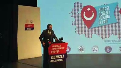 İstihdam Seferberliği 2019 Yılı Bilgilendirme Toplantısı - TOBB Başkanı Rifat Hisarcıklıoğlu - DENİZLİ