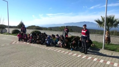 46 düzensiz göçmen yakalandı - ÇANAKKALE 