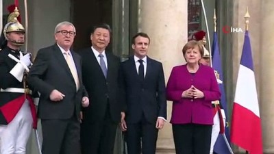  - Avrupalı liderler Çin Devlet Başkanı Jinping ile görüştü 